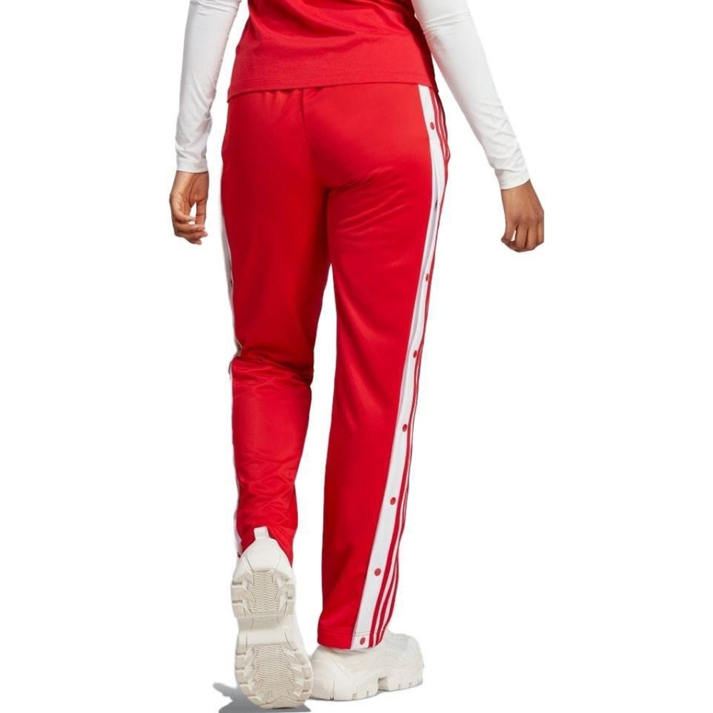 Adidas Women’s Original Adibreak Better Scarlet Red WhiteTrack Pants - Picture 3 of 15